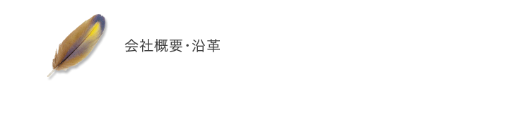 会社概要・沿革